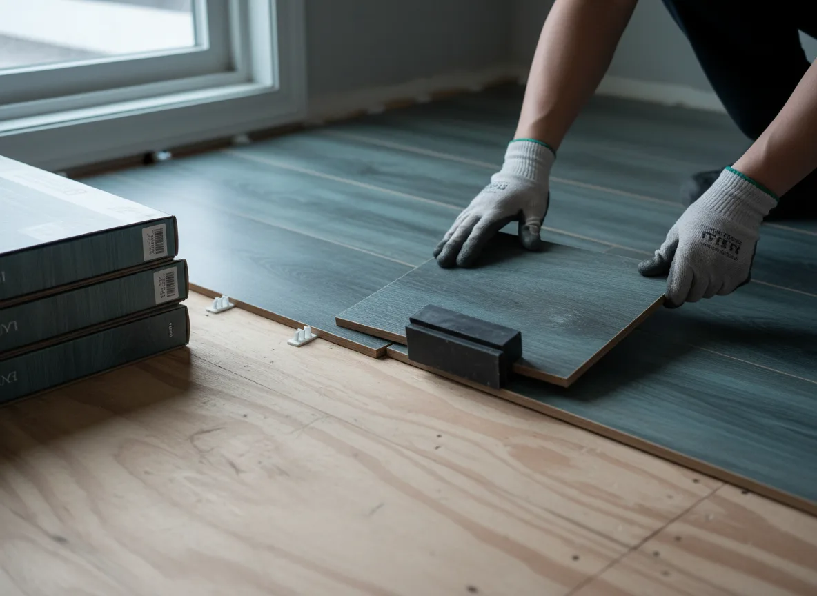 Luxury Vinyl Plank Installation company in Burt, MI